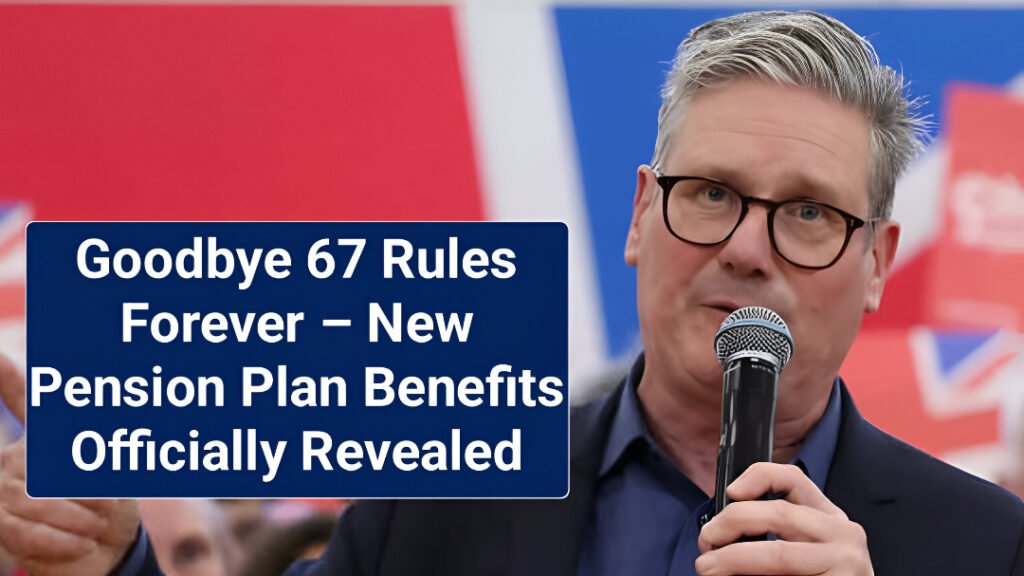 UK State Pension age 67 dropped